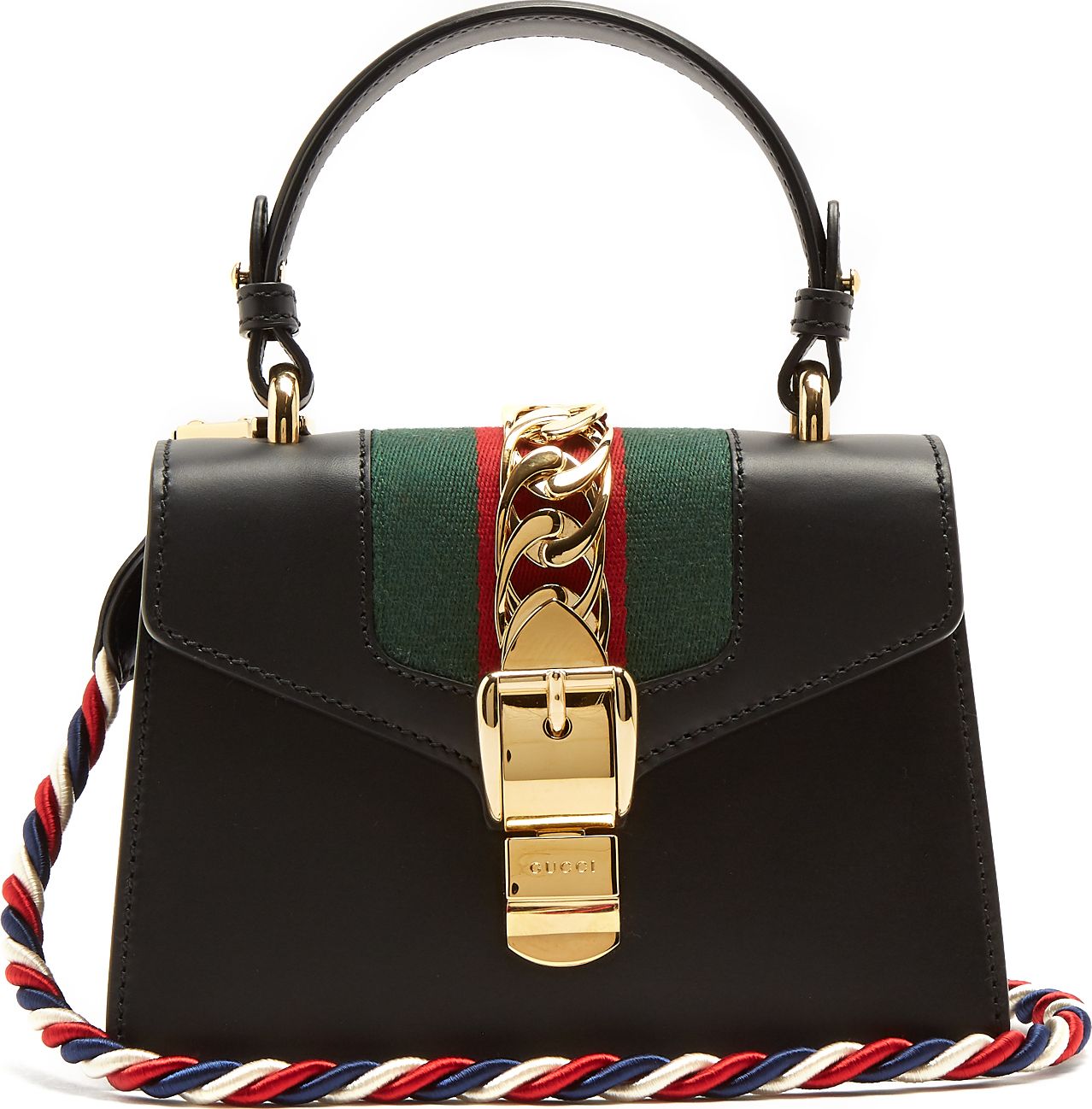 Gucci Sylvie mini leather cross-body bag