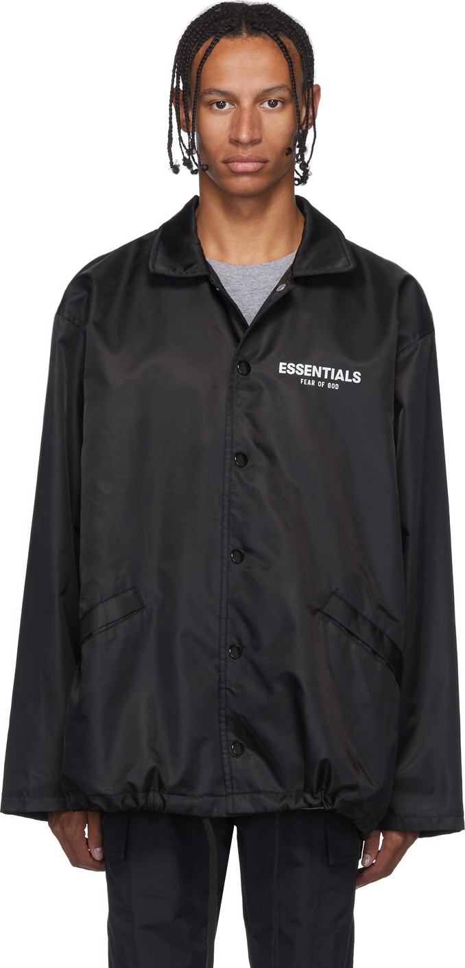 Essentials Black Work Shirt
