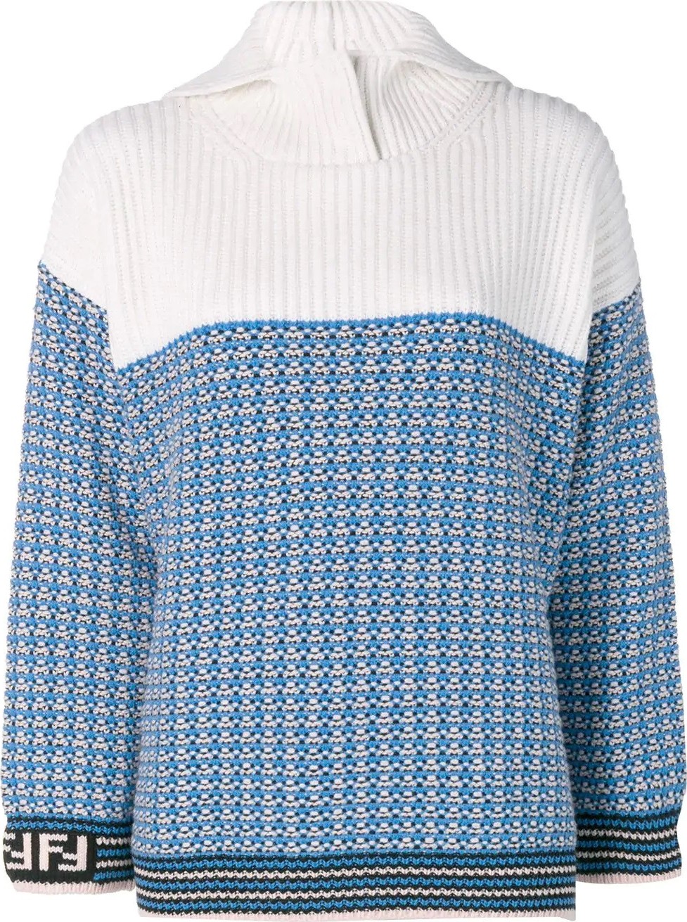 Fendi micro check pullover