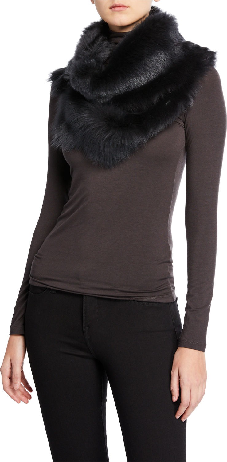 Gushlow and Cole Split Toscana Fur Scarf