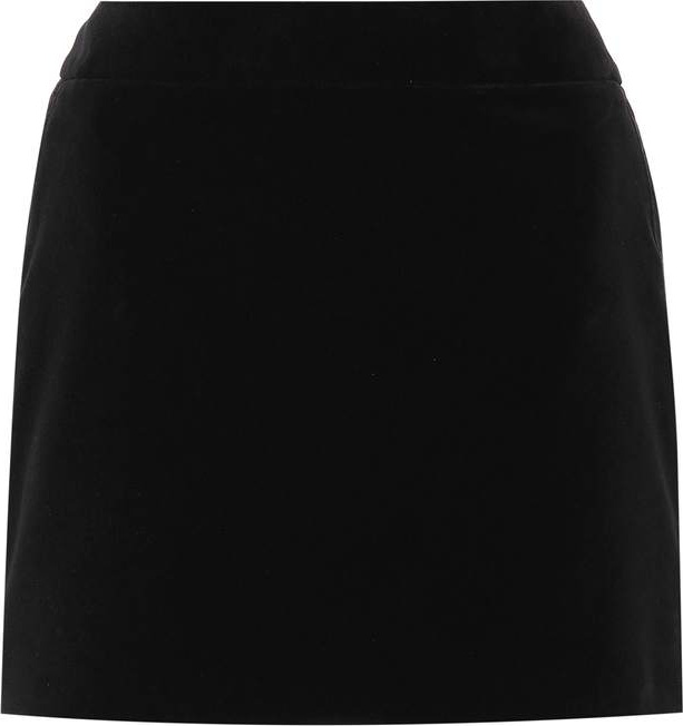 Saint Laurent Velvet miniskirt