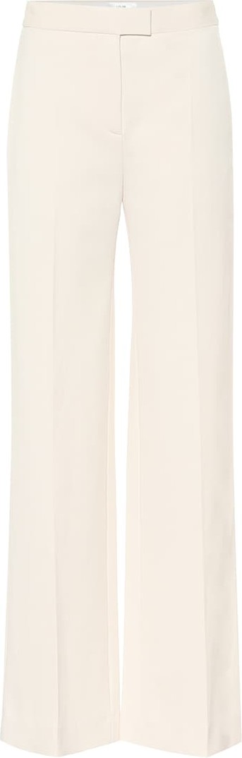 VICTORIA, VICTORIA BECKHAM High-rise straight crêpe pants