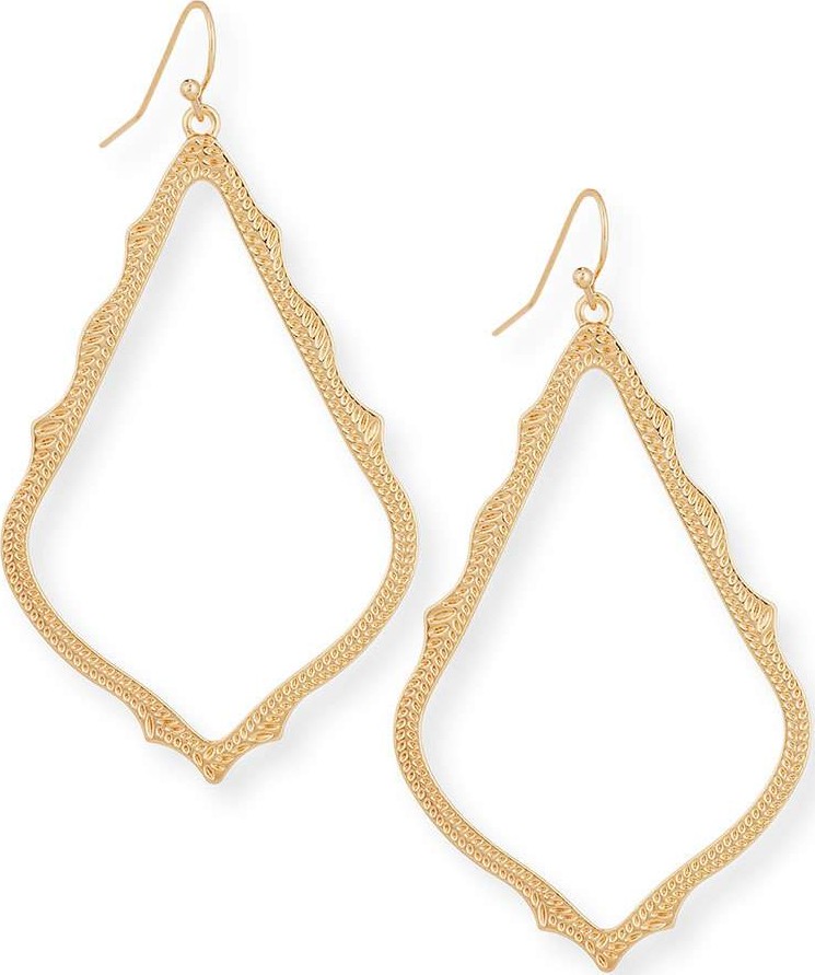Kendra Scott Sophee Statement Drop Earrings in Rose Gold Plate