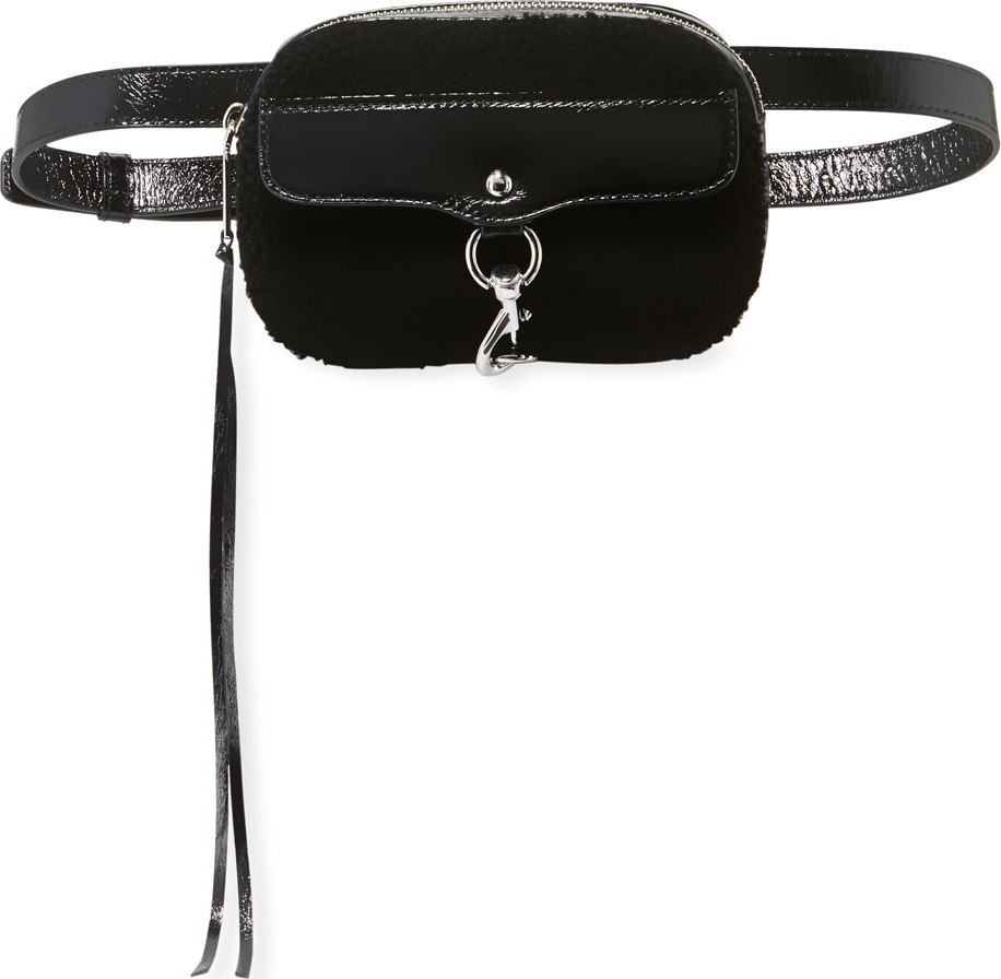 Rebecca Minkoff Blythe Shearling Belt Bag