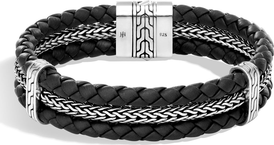 John Hardy Men's Classic Chain Woven Bracelet