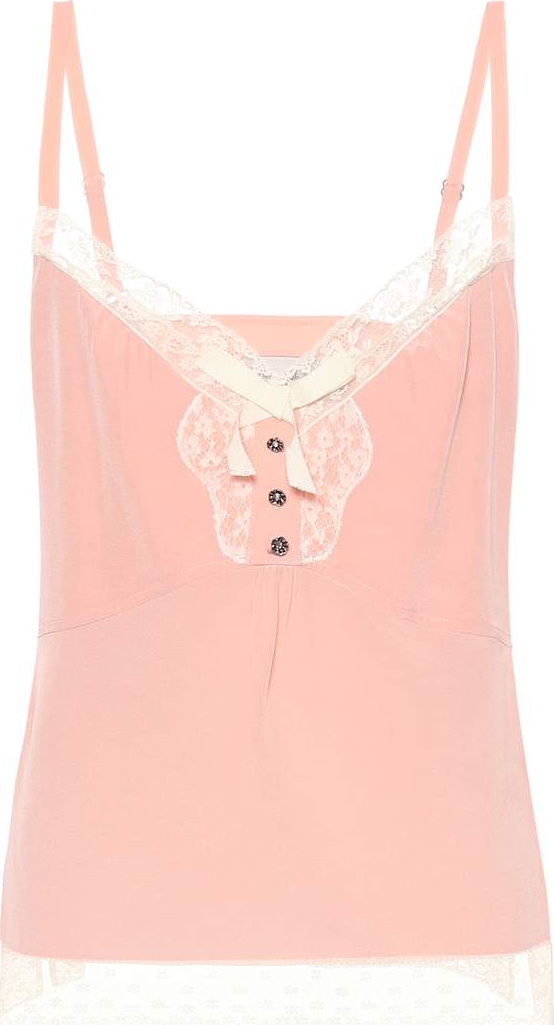 COACH x Selena Gomez silk camisole