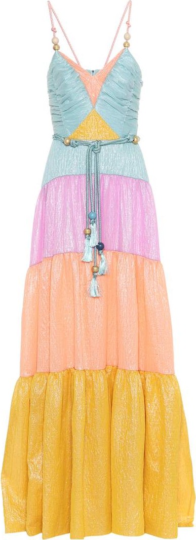 Peter Pilotto Liquid organza silk-blend dress