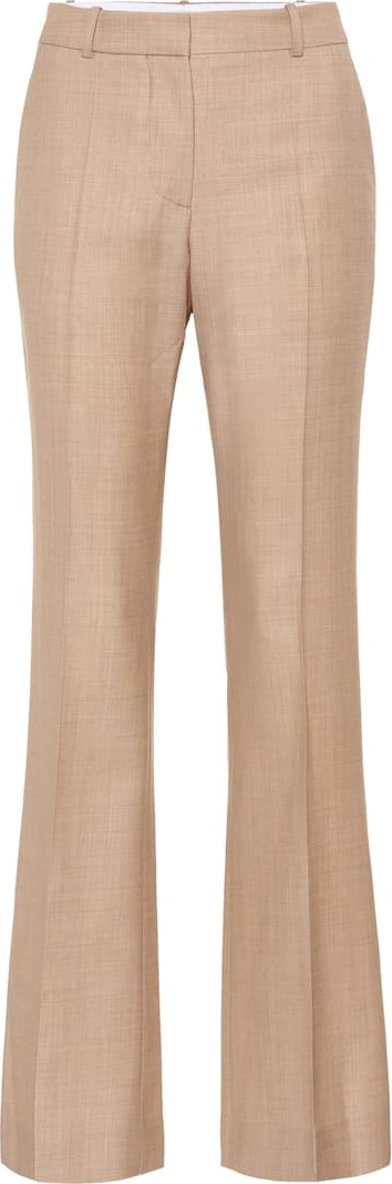 Victoria Beckham Wool high-rise flared pants