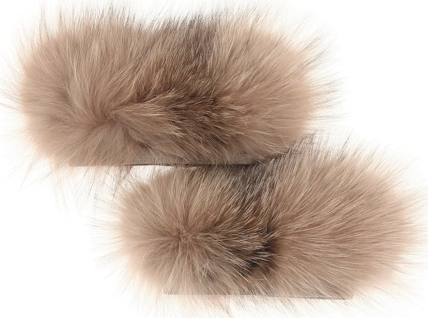 Max Mara Novelaa fur cuffs
