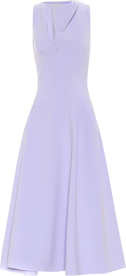 Maticevski Assured Swing crêpe midi dress