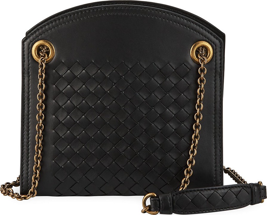 Bottega Veneta Intrecciato Leather Small Shoulder Bag