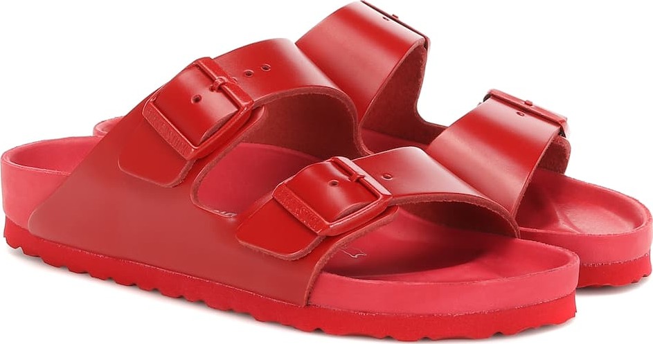 Valentino Valentino Garavani x Birkenstock VLTN leather sandals
