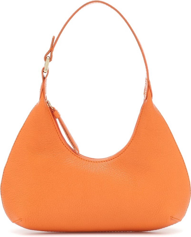 By Far Exclusive to Mytheresa – Baby Amber leather shoulder bag