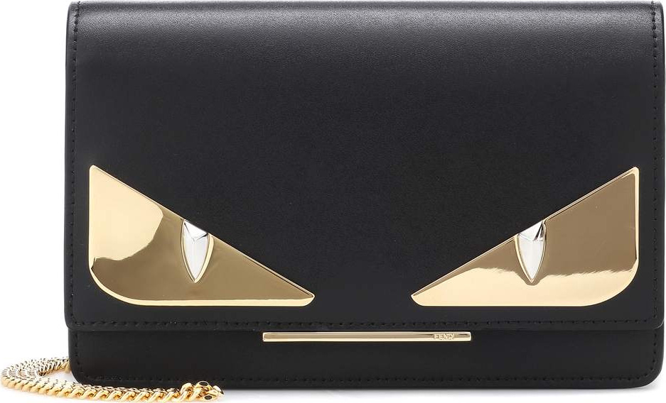 Fendi Wallet on Chain leather shoulder bag