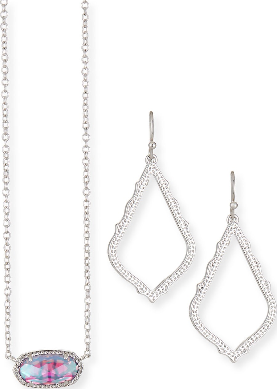 Kendra Scott Sophia Earrings & Elisa Necklace Gift Set