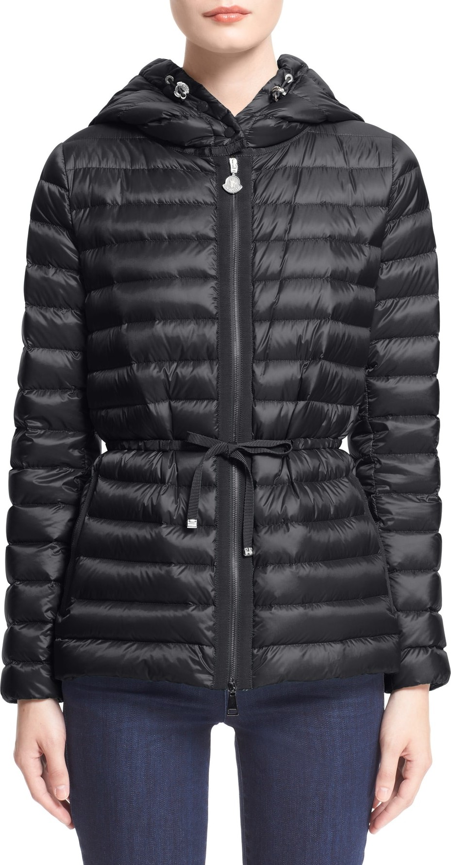 Moncler 'Raie' Water Resistant Hooded Down Jacket