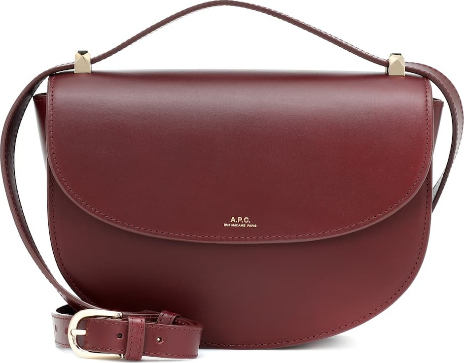 A.P.C. Genève leather shoulder bag