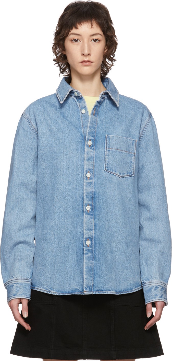 A.P.C. Blue Victor Shirt