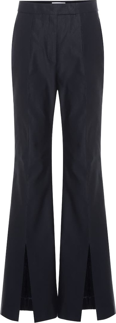 Gabriela Hearst Chavela cotton flared pants