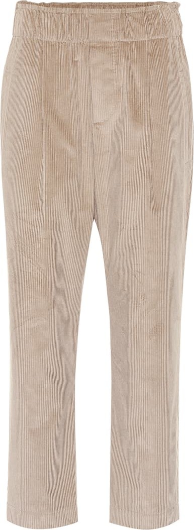 Brunello Cucinelli Cotton and cashmere corduroy pants