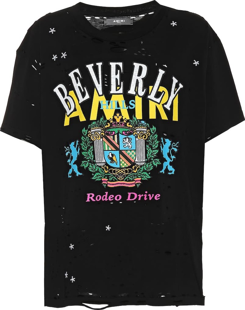 Amiri Printed cotton T-shirt