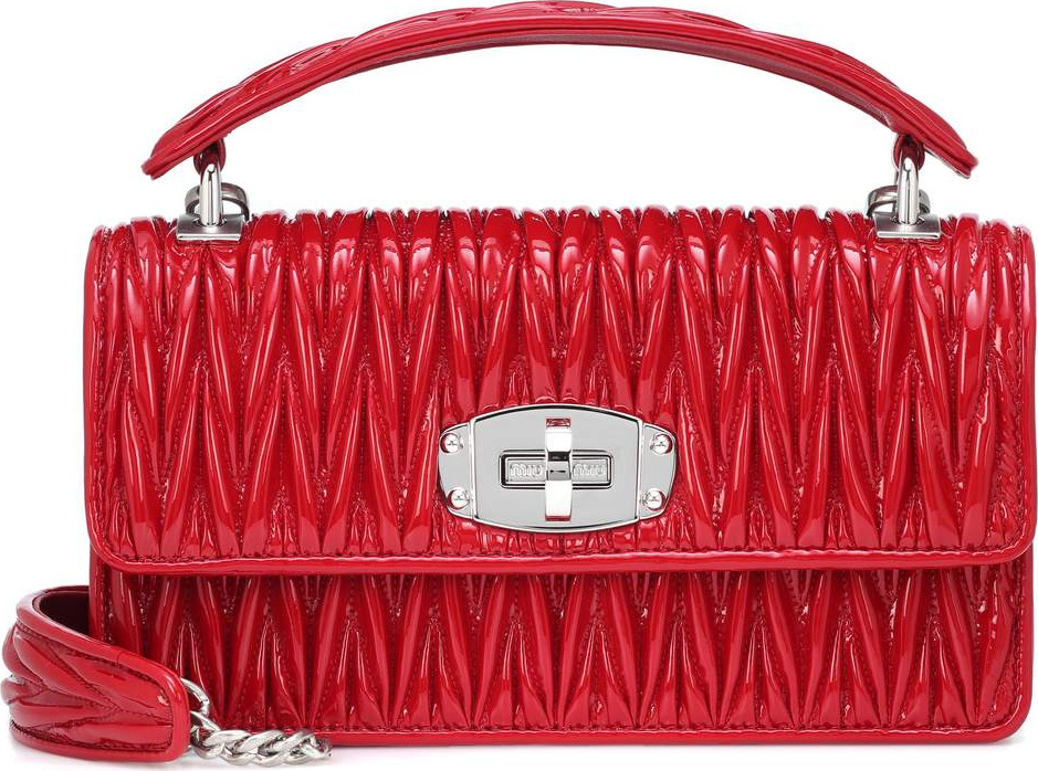 Miu Miu Matelassé leather shoulder bag