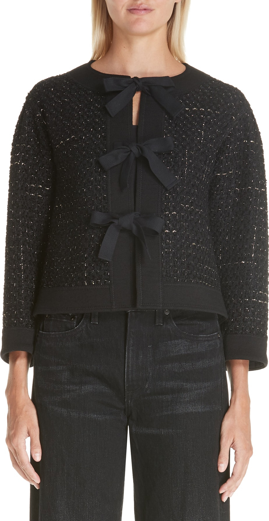 Tricot Comme des Garçons Wool & Tweed Short Jacket