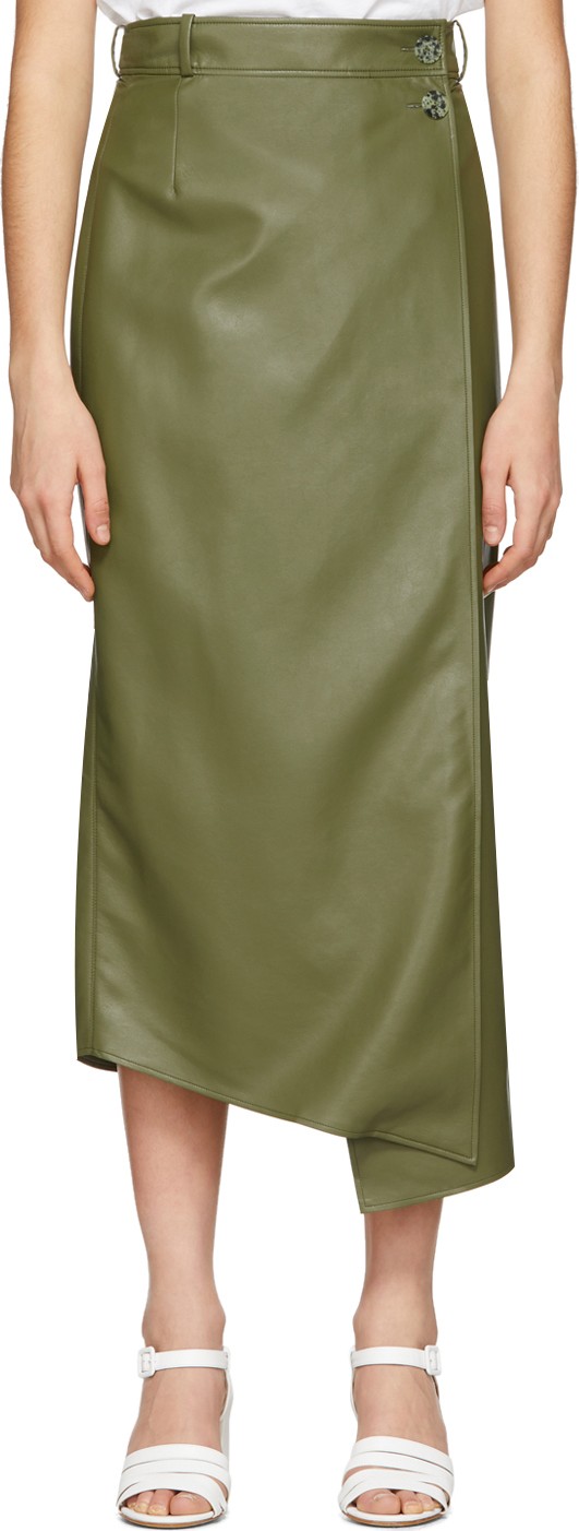 Aeron Green Lucilla Wrap Skirt