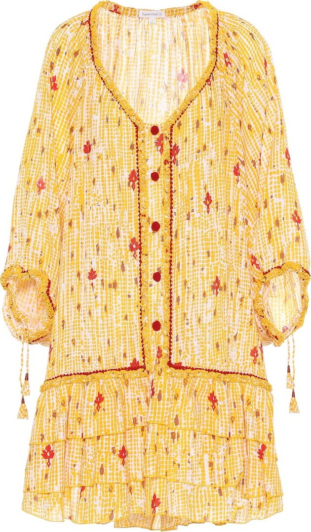 Poupette St Barth Poncho Bobo cotton cover-up