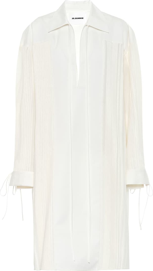 Jil Sander Washi paper, cotton and silk shirt