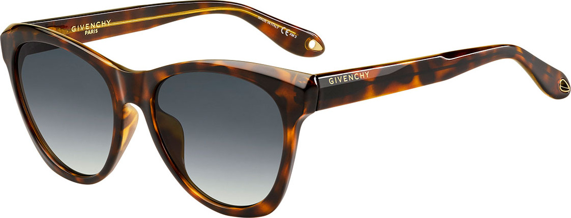Givenchy Square Faceted Gradient Sunglasses