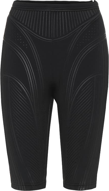 Mugler Compression biker shorts