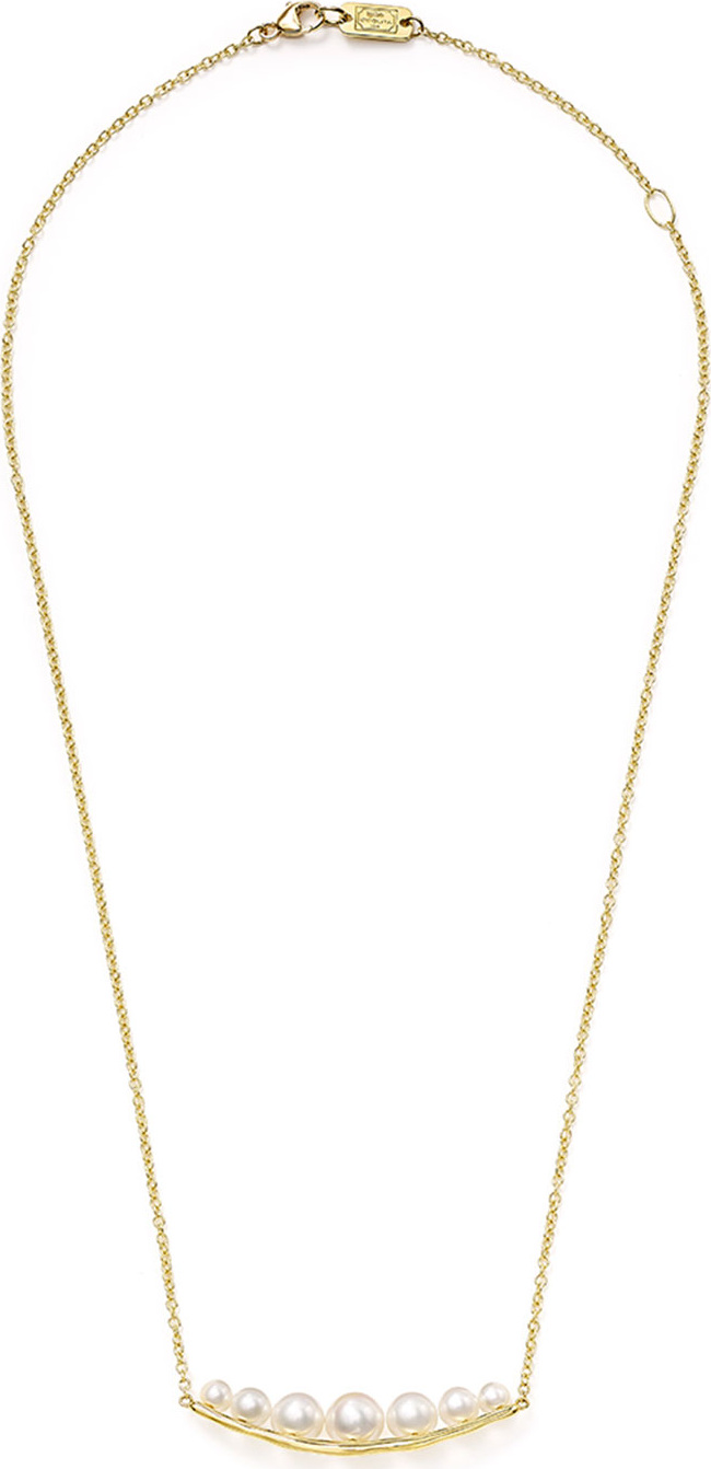 IPPOLITA 18k Nova Smile-Bar Pendant Necklace