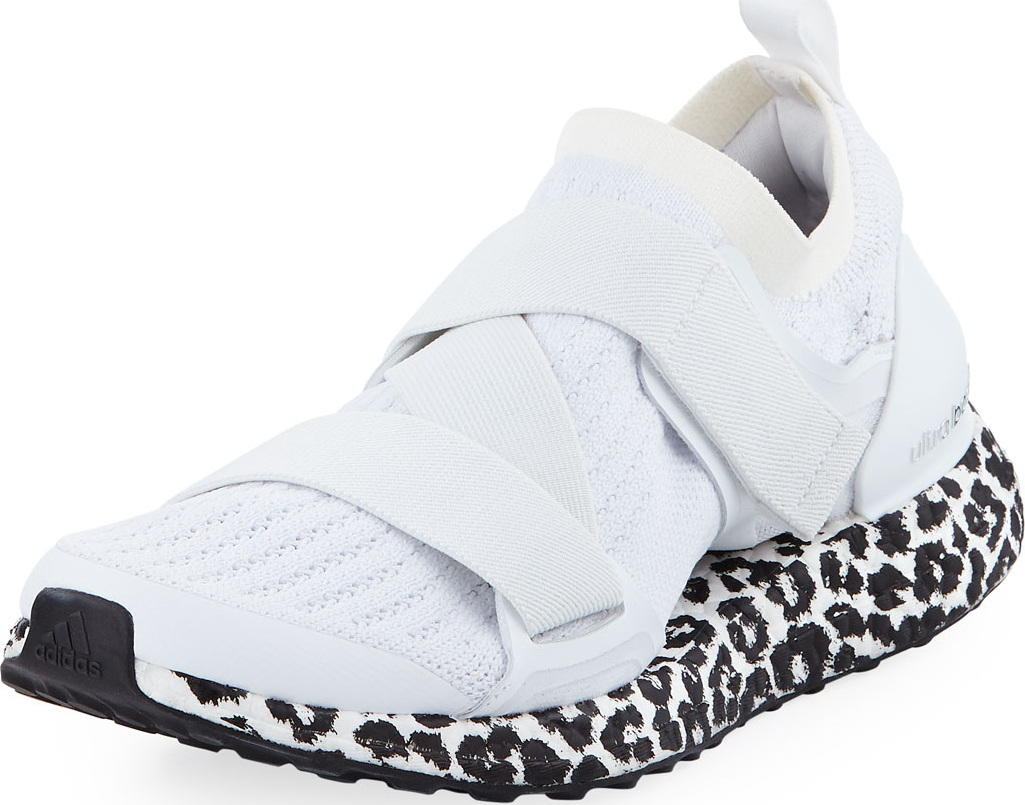Adidas By Stella McCartney Ultraboost X Fabric Sneakers, White/Black