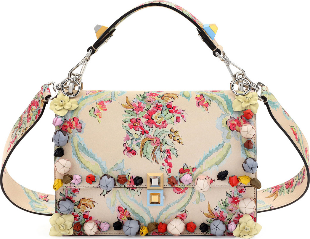Fendi Floral Printed Kan I with Fl