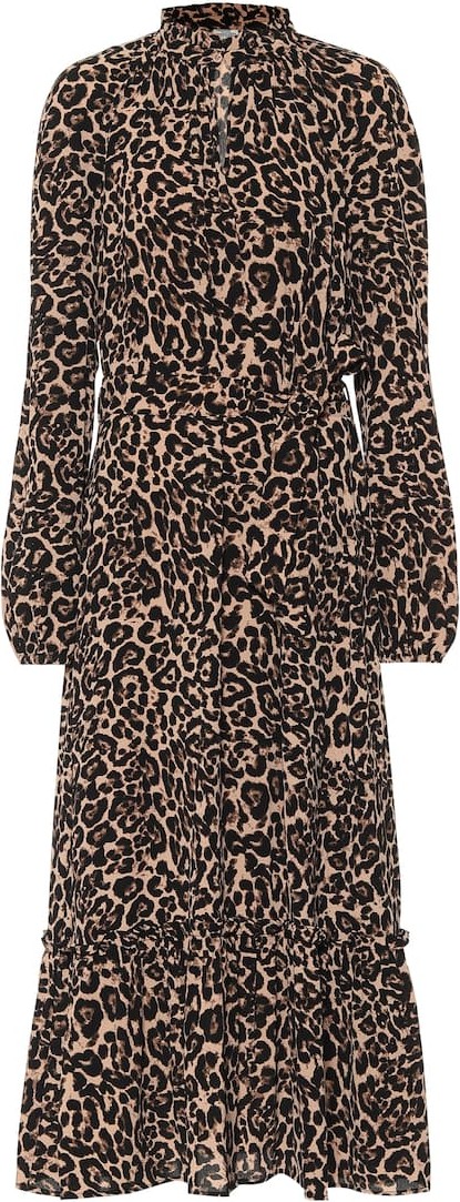 Baum und Pferdgarten Antoinette leopard-print maxi dress