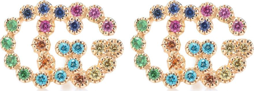 Gucci Running G 18kt yellow gold earrings