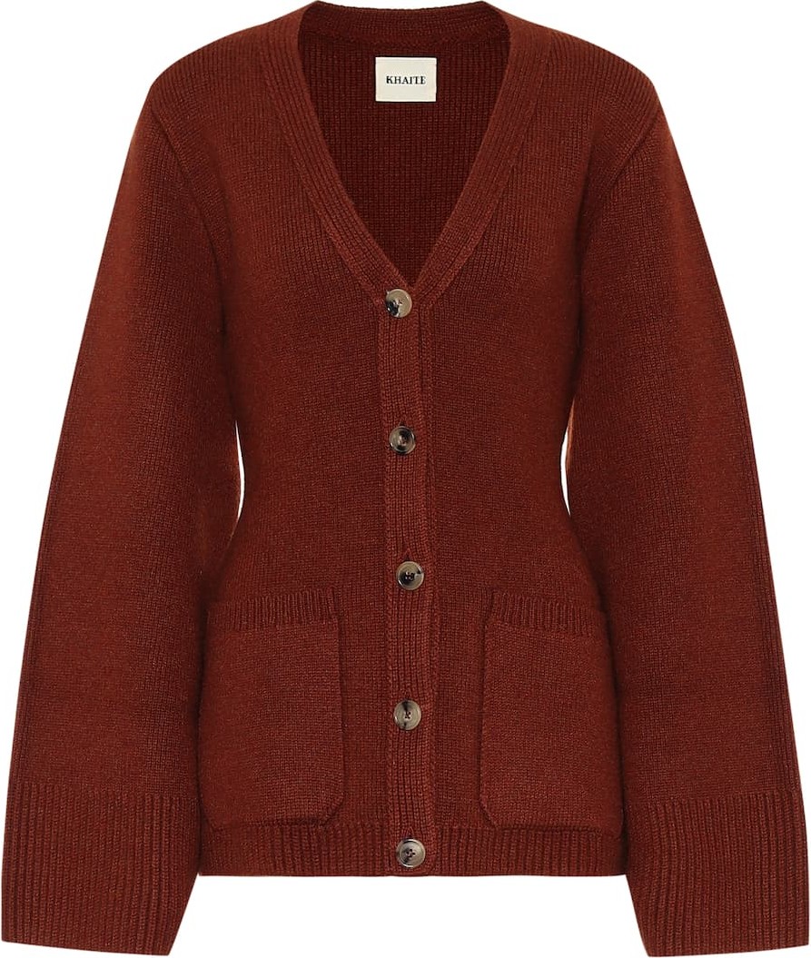 Khaite Lucy stretch-cashmere cardigan