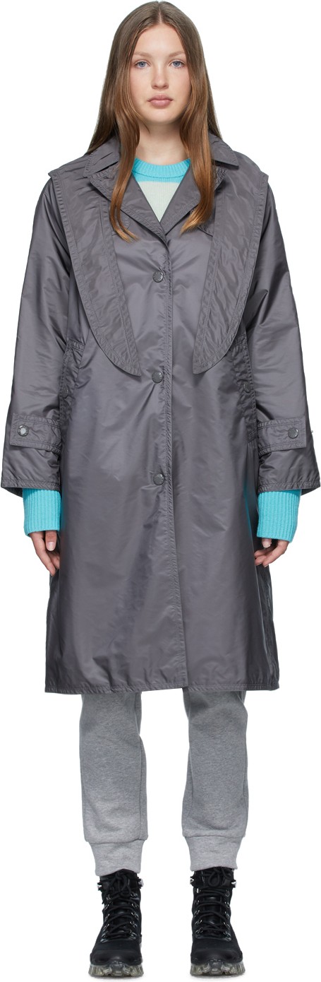 Moncler Grey Vanille Coat