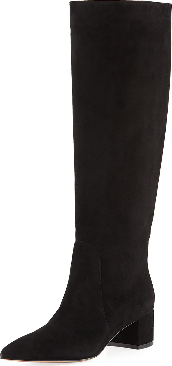 Gianvito Rossi Western Slouch Suede 45mm Boot