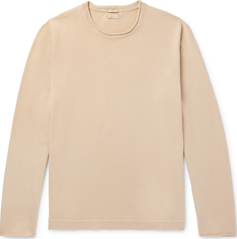 Massimo Alba Jake Cotton and Cashmere-Blend Mock-Neck Sweater