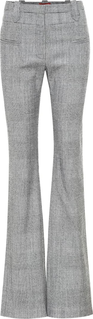 Altuzarra Serge checked wool-blend pants
