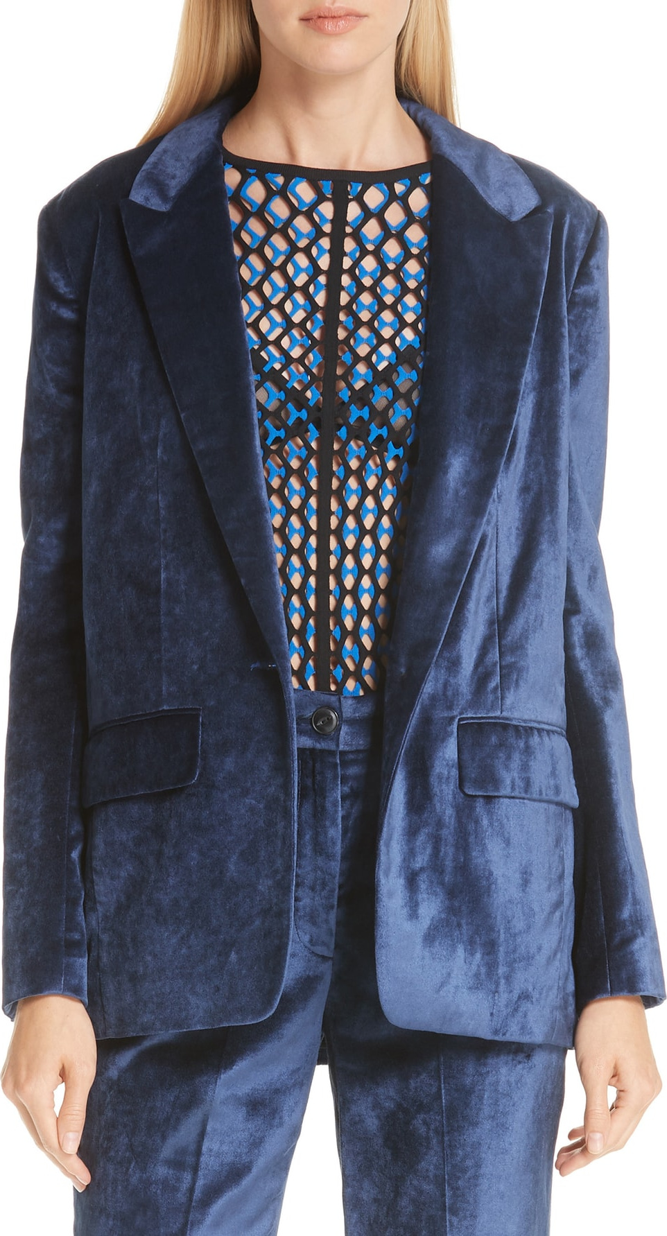 Rag & Bone Monty Velvet Blazer