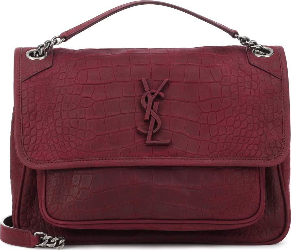 Saint Laurent Medium Niki Chain leather shoulder bag