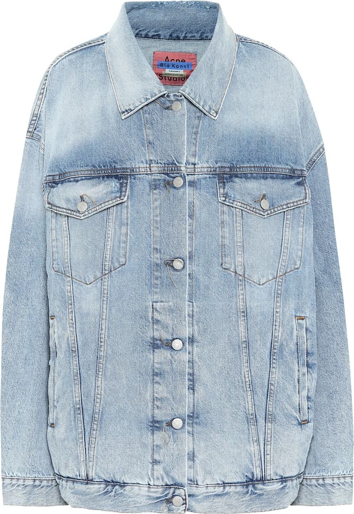 Acne Studios Blå Konst oversized denim jacket
