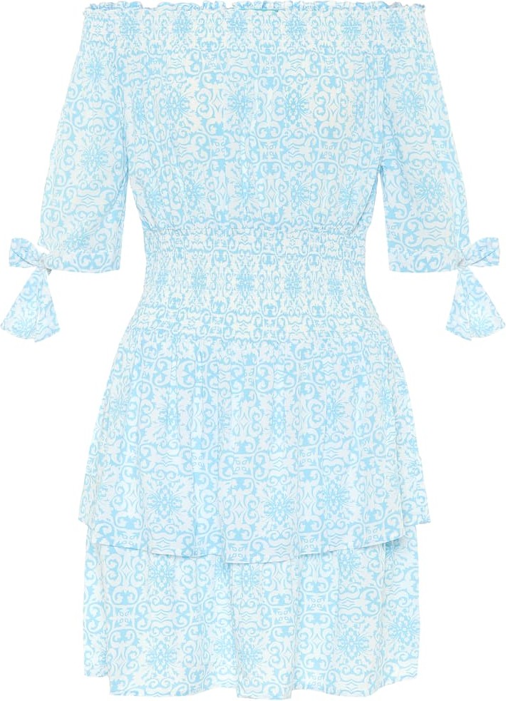 Melissa Odabash Camilla printed minidress