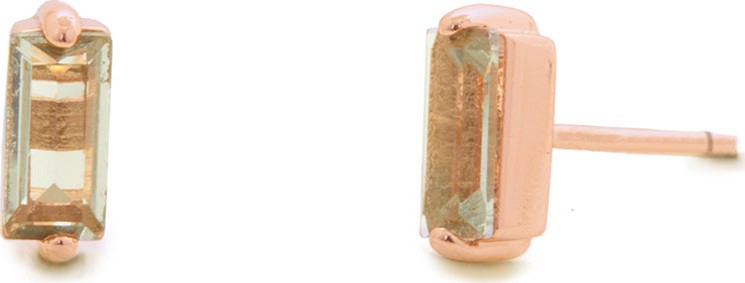 Gorjana Amara Solitaire Stud Earrings