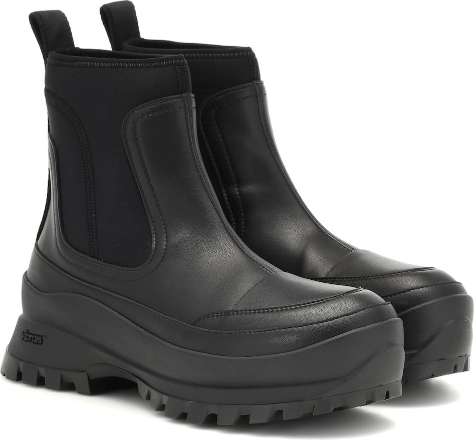 Stella McCartney Utility faux leather ankle boots