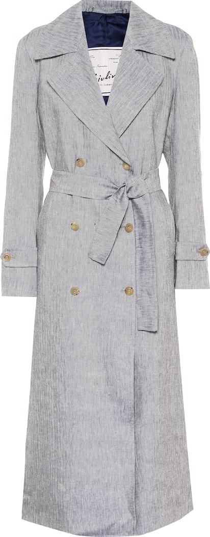 Giuliva Heritage Collection The Christine linen trench coat