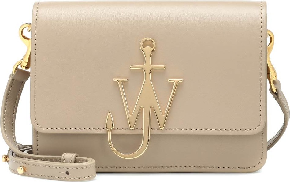 J.W.Anderson Logo leather shoulder bag